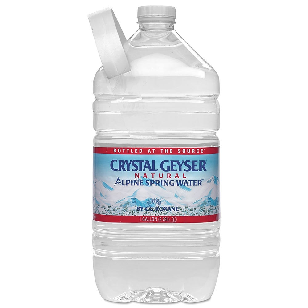 Crystal Geyser Alpine Spring Water Gal Bottle Case Cases