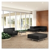 Picture of Alera Qub Series Corner Sectional, 26 3/8 X 26 3/8 X 30 1/2, Black