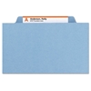 Picture of Smead® Recycled Folders, One Inch Expansion, 1/3 Cut Top Tab, Letter, Blue 25/Box