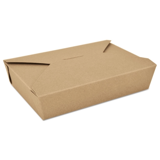 Sct ChampPak Retro Carryout Boxes, Kraft 