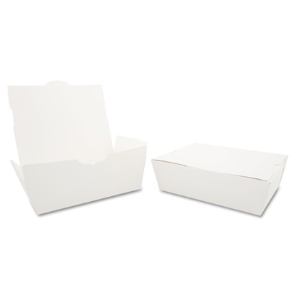 Carryout Boxes by ChampPak, White, 3lbs, 200/Carton