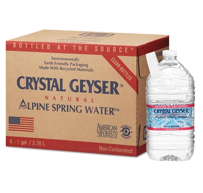 Crystal Clear Bottled Distilled Water Gallon