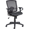 Picture of Alera Etros Series Mesh Mid-Back Synchro Tilt Chair, Mesh Back/Seat, Black