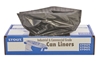 Picture of Stout® Recycled Plastic Trash Bags, 100% Recycled , 20-30gal, 1.3mil, 30x39, Brown/Black, 100/CT