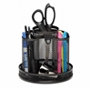 Picture of Rolodex Wire Mesh Spinning Desk Sorter, Black