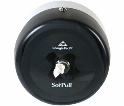 Picture of Tissue Dispenser, Sofpull High-Capacity Centerpull Gray