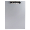 Picture of Tuffwriter Recycled Aluminum Storage Clipboard, 1/2" Clip, 8 1/2 x 12, Gray
