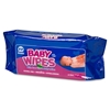 Picture of Baby Wipes Refill Pack, White, 80/Pack, 12 Packs/Carton