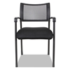 Picture of Guest Chair, Stacking, Mesh, Alera Eikon Series, Black, 2/Carton