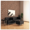 Picture of Alera Qub Series Corner Sectional, 26 3/8 X 26 3/8 X 30 1/2, Black