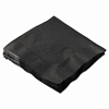 Picture of Beverage Napkins, Black, 1-Ply, 10 x 10,  1000/Carton