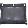 Picture of Binder Pencil Pouch, 10 x 7 3/8, Black/Clear