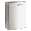 Bobrick contura stainless steel sanitary napkin wastebasket