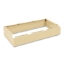 Sand, Three Wide Closed Locker Base, 36w x 18d x6h