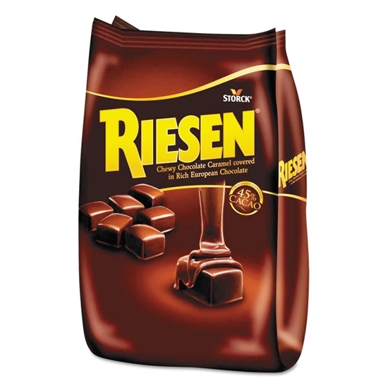 Chocolate Caramel Candies by Riesen 