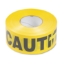 Yellow Caution Barricade Safety Tape