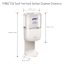 Dimensions for Es6 Hand Sanitizer Dispenser