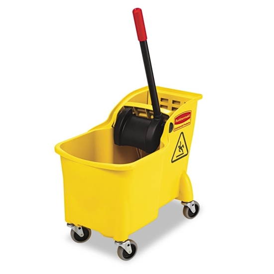 Yellow Bucket and Wringer Combo 