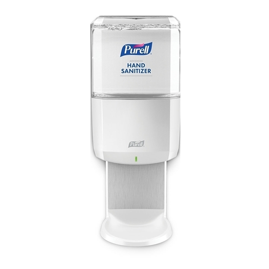 DISPENSER, HAND SANITIZER, PUSH-STYLE Gojo, ES4, WHITE, 1200 ML