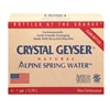 Crystal Geyser®, Alpine Spring Water, 1 Gal Bottle
