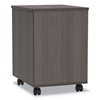 Linea Italia® LITTR752MOC Trento Line Mobile Pedestal File Drawer, Mocha