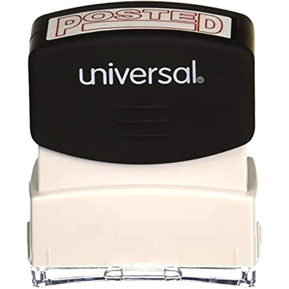 Message Stamp, POSTED, Pre-Inked One-Color, Red