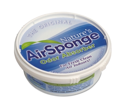 Odor-Absorbing Replacement Sponge, Neutral, Blue/White