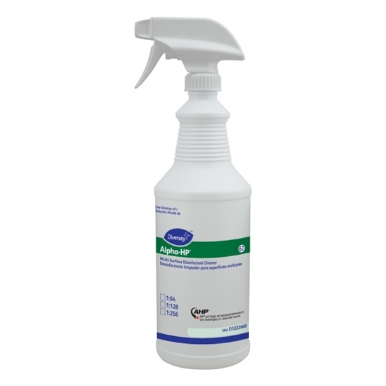 Picture of Alpha-Hp Multi-Surface Disinfectant Cleaner Spray Bottle, 32 Oz, 12/carton